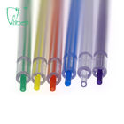 Καυτές πώλησης οδοντικές άκρες συρίγγων αέρας-νερού υλικών μίας χρήσης οδοντικές με το ζωηρόχρωμο πυρήνα
