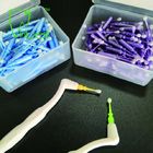 Ζωηρόχρωμα οδοντικά Applicators PP μικροϋπολογιστών χειρίζονται τη νάυλον σκληρή τρίχα